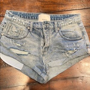 OneTeaspoon jean shorts